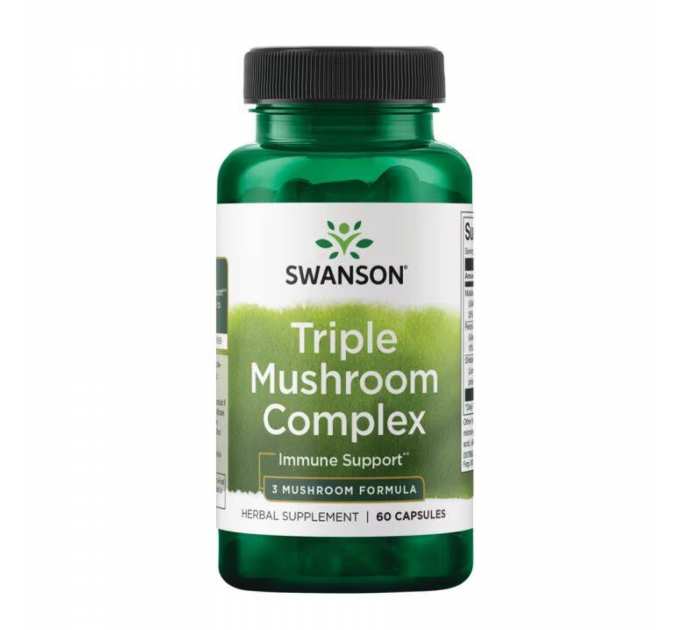 Triple Mushroom Complex 3 Mushroom Formula - 60 caps