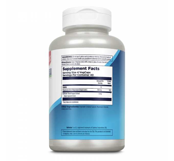 Magnesium Glycinate 350 - 160 veg caps