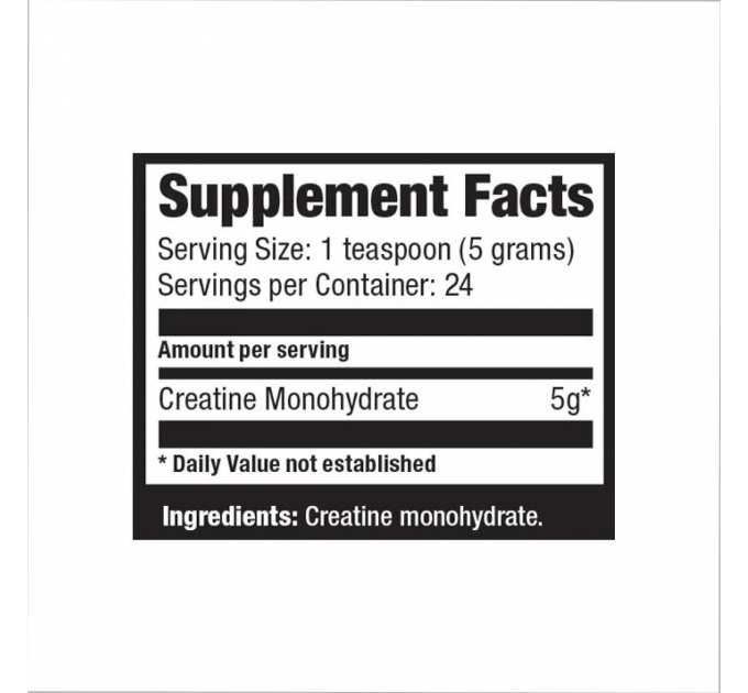 Creatine Monohydrate - 120g