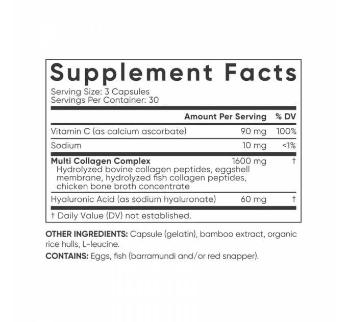 Multi Collagen Complex - 90 caps