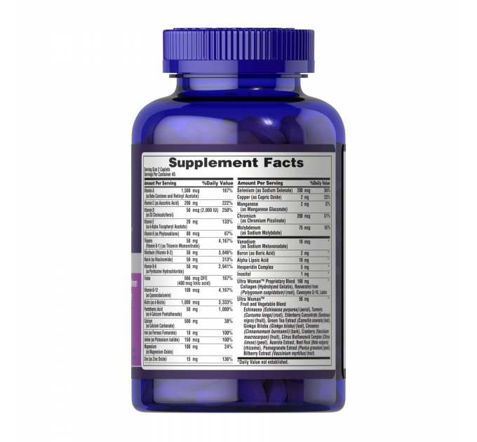 Ultra Woman™ Daily Multi Timed Release with Zinc - 90 caps