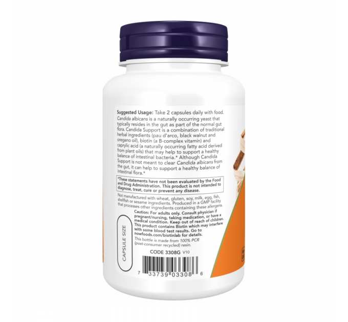 Candida Support - 180 vcaps