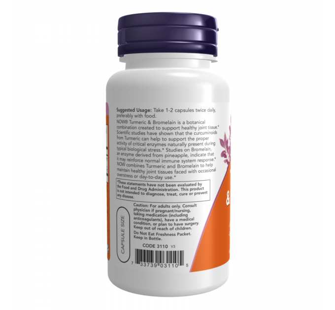 Turmeric & Bromelain - 90 vcaps