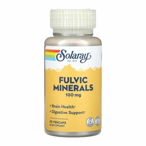Fulvic Minerals 100mg - 30 vcaps