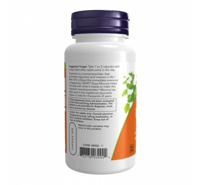 Dopa Mucuna - 180 vcaps