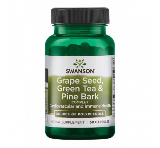 Grape Seed green tea pine bark - 60caps