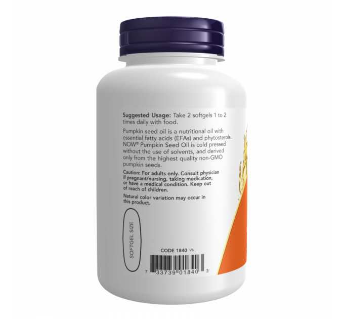 Pumpkin Seed Oil 1000mg - 200 sgels