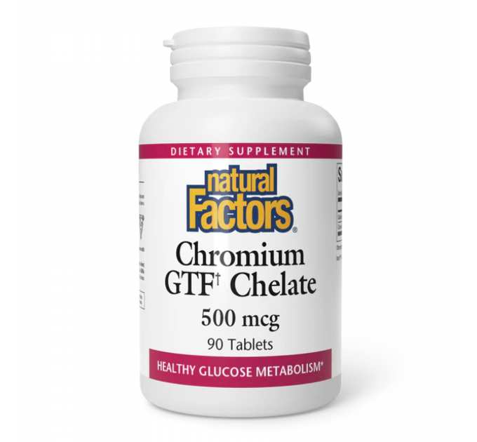 Chromium GTF Chelate 500mcg - 90 tabs