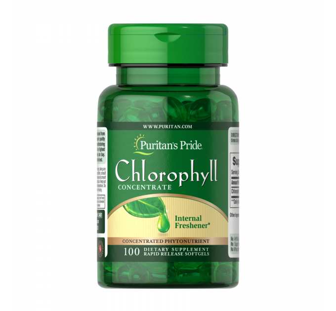 Chlorophyll Concentrate 50mg - 100 softgels