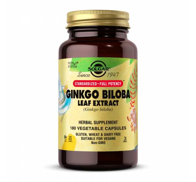 SFP Ginkgo Biloba Leaf Extract - 180 vcaps