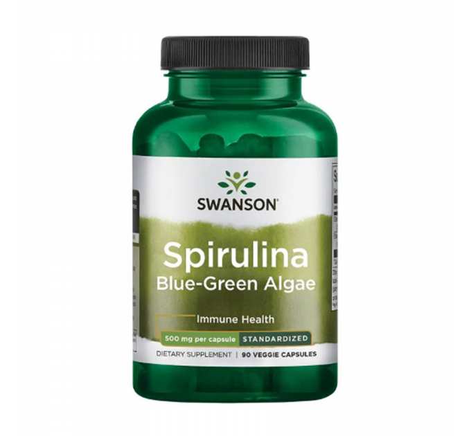 Spirulina Blue-Green Alhae 500mg - 90veg caps