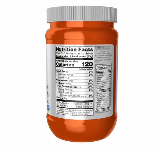 Pea Protein - 907g Unflavored