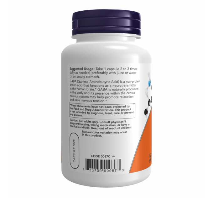 GABA 500mg - 100vcaps