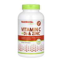 Vitamin C + D3 & Zinc - 250 caps
