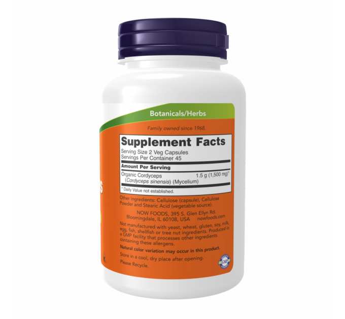 Cordyceps 750 mg - 90 vcaps