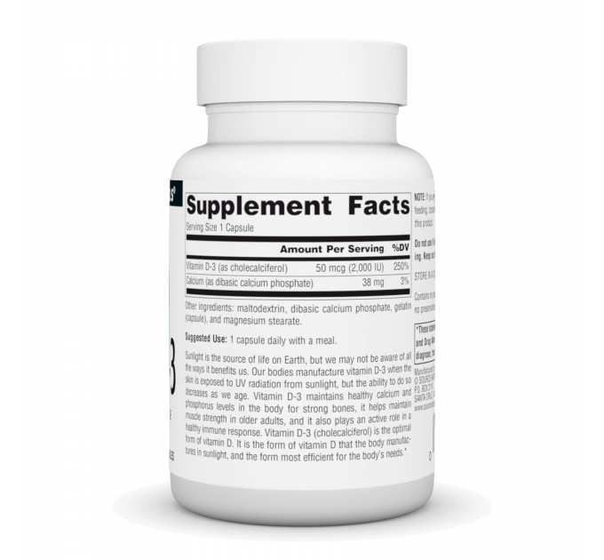 Vitamin D-3 2000 IU - 100 caps