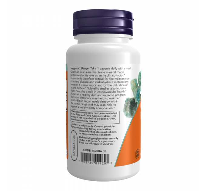Chromium Picolinate 200 mcg - 250 caps