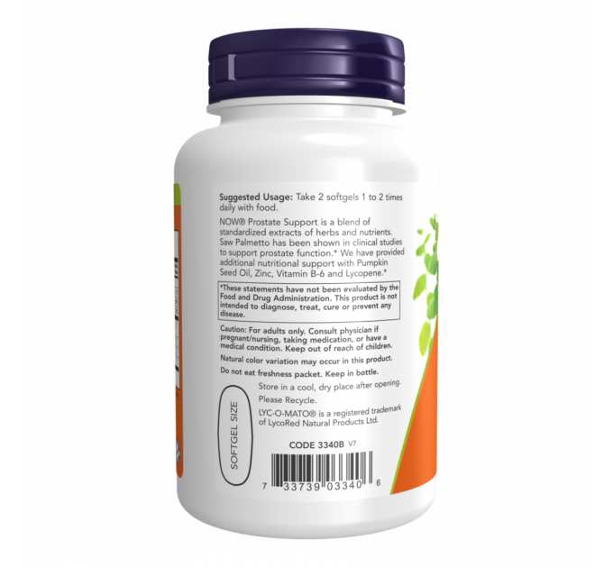 Prostate Support - 180 sgels