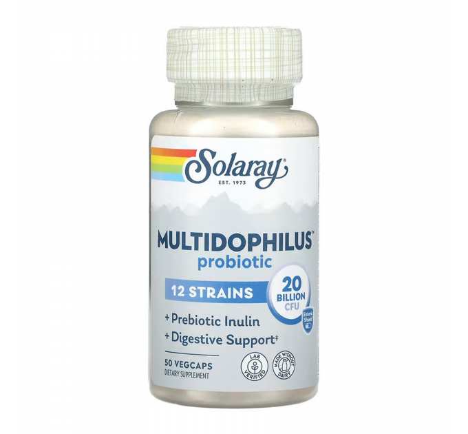 Multidophilus Probiotic 12 Strains - 50 vcapsv