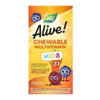 Alive! Children's Chewable Multivitamin - 120 tabs Orange and Berry (Пошкоджена банка)