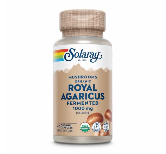 Org Grown Fermented Royal Agaricus 500mg - 60 caps