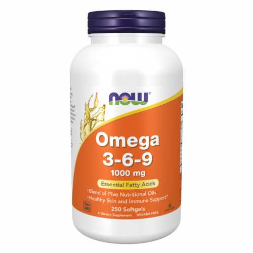 Omega 3-6-9 1000 mg - 250 Softgels (Пошкоджена банка)
