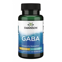 GABA Maximum Strength 750 mg - 60 Veg Caps