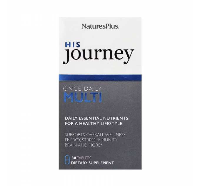 His Journey Once Daily Multi - 30 tabs