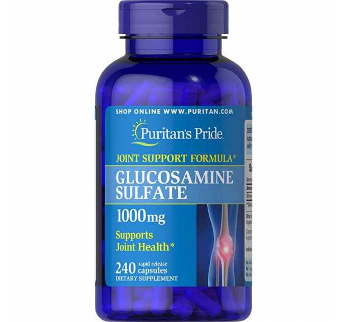 Glucosamine Sulfate 1000 mg - 240 Capsules