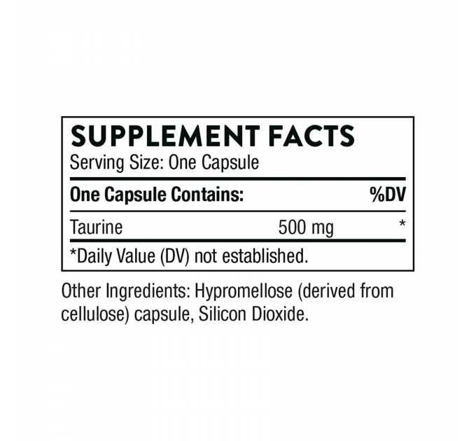 Taurine - 90 caps