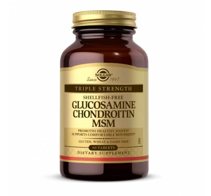 Triple Strength Glucosamine Chondroitin MSM - 60 tabs