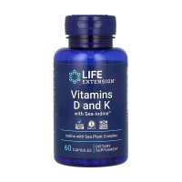 Vitamins D and K with Sea-Iodine™ - 60 caps (Пошкоджена банка)