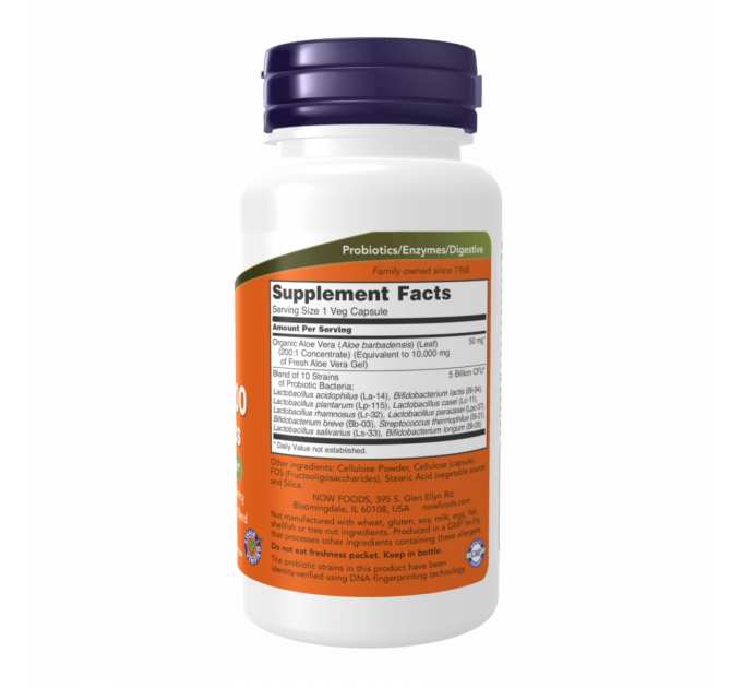 Aloe Vera 10000 & Probiotics - 60 vcaps