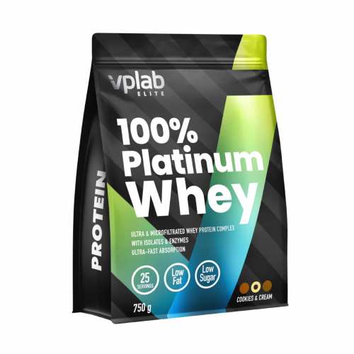 100% Platinum Whey - 750g Cookies Cream (До 07.26)