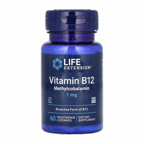 Vitamin B12 Methylcobalamin 1 mg - 60 vcaps (Пошкоджена банка)