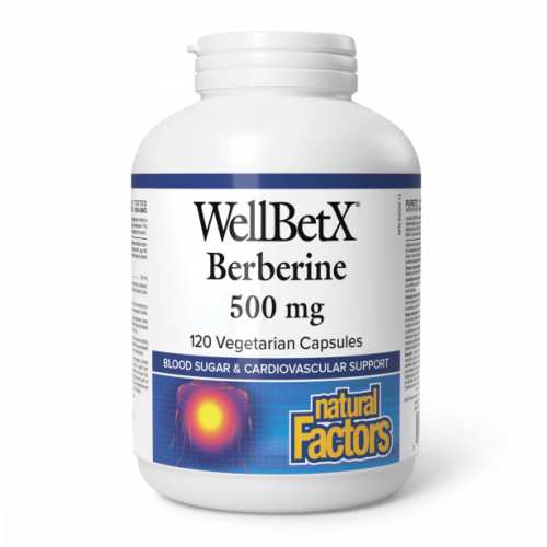 WellBetX Berberine 500mg - 120 vcaps (Пошкоджена банка)