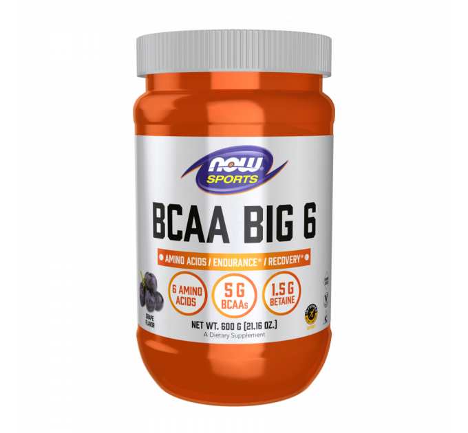 BCAA Big 6 - 600g Grape