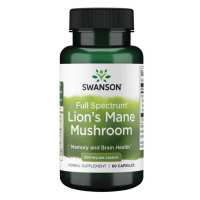 Lions Mane Mushroom 500mg - 60caps (Пошкоджена банка)