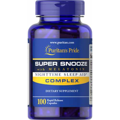 Super Snooze with Melatonin - 100 Capsules