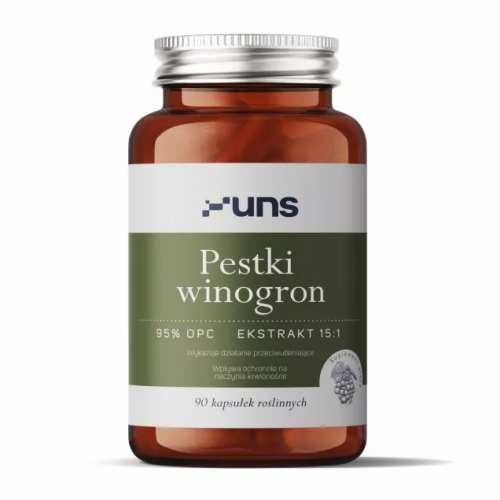 Pestki winogron - 90 caps