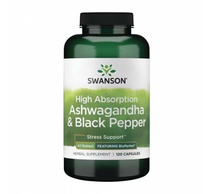 Ashwagandha Black Pepper - 120caps