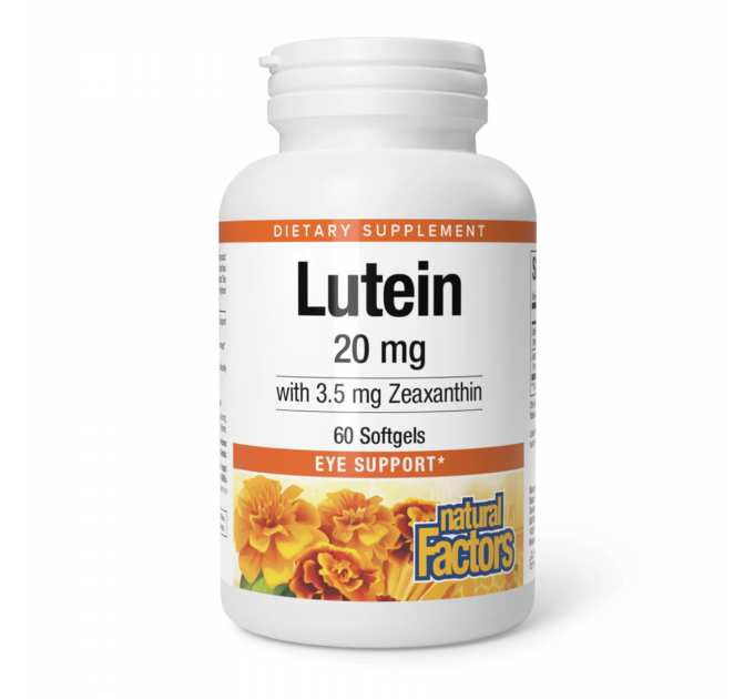 Lutein 20mg - 60 softgels
