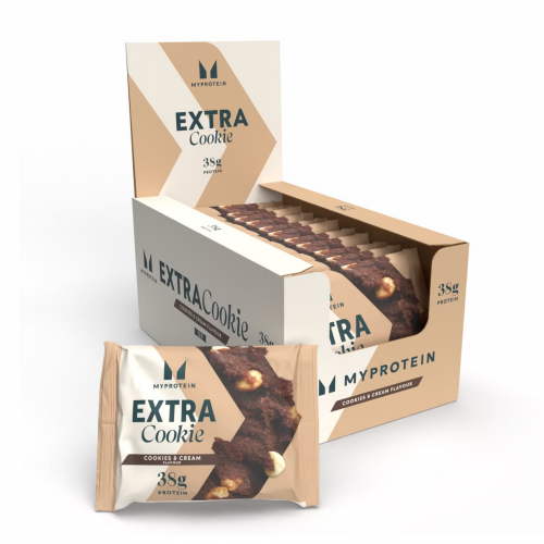 Extra Cookie - 12x75g Cookies & Cream Extra Cookie - 12x75g Cookies & Cream