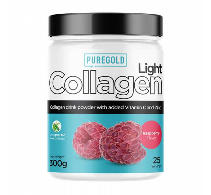 Collagen LIGHT - 300g Raspberry
