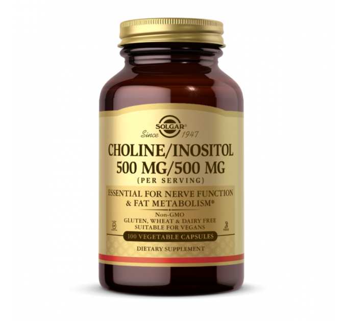 Choline/Inositol 500 mg/500 mg - 100 vcaps