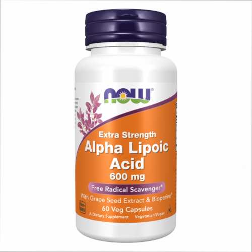 Alpha Lipoic Acid 600mg - 60 vcaps (Пошкоджена пломба)