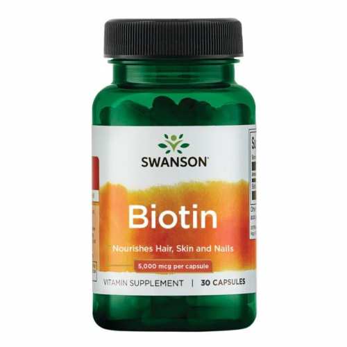 Biotin 5000mcg - 30 caps (Пошкоджена банка)