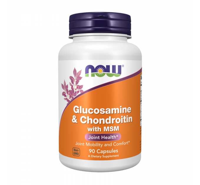 Glucosamine & Chondroitin with MSM - 90 vcaps