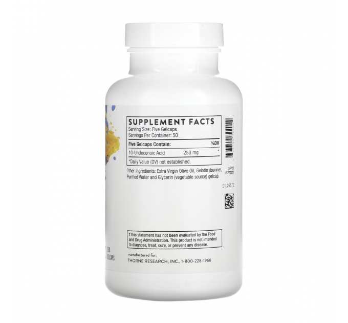Undecylenic Acid - 250 caps