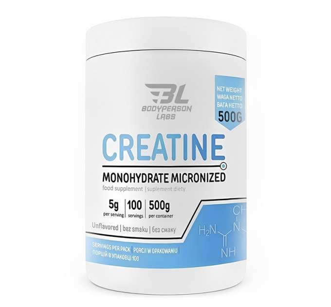 Creatine monohydrate - 500g Pure